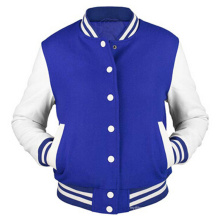 Custom Мужская хлопок Hoodie Бейсбол Varsity куртка в разных цветах
